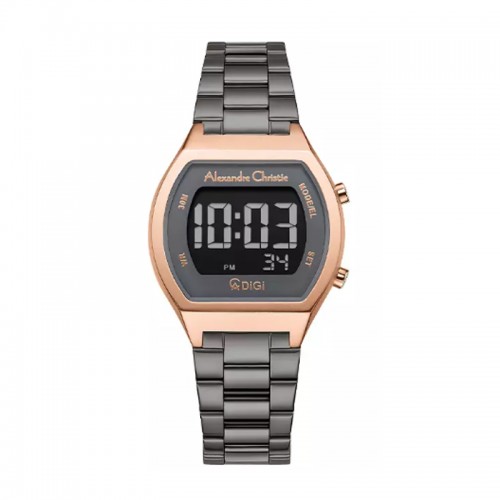 Alexandre Christie AC 9384 Grey Rosegold LHBGRDG